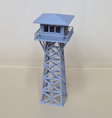 HO Scale Fire Watch Lookout Tower 3d Printed Model Kit
