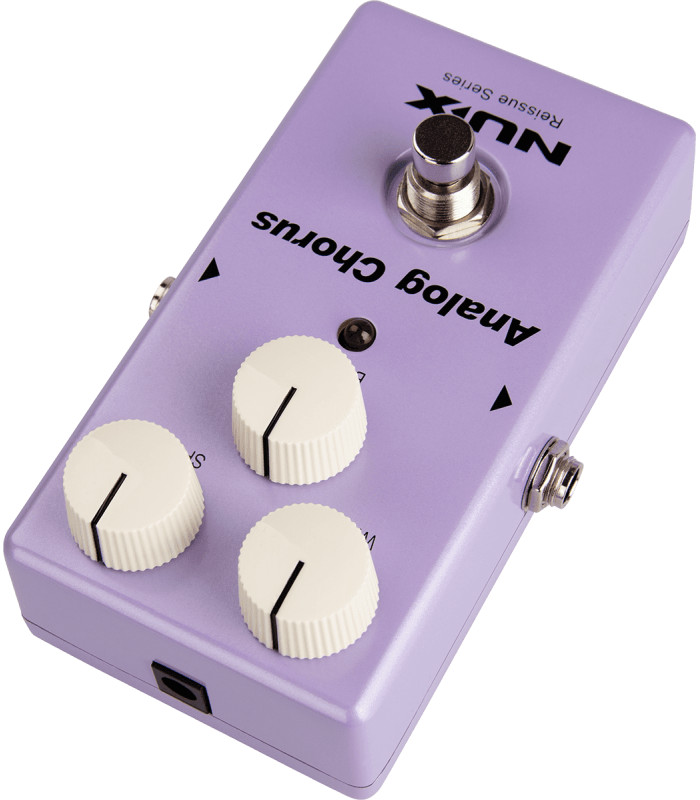 NUX Analog Chorus boîtier métallique et modulation premium BBD - 4