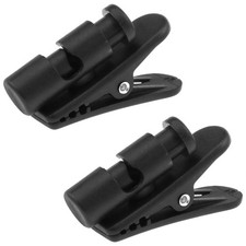 2PCS Rotatable Headphone Clips - Portable Earphone Cable Clips for 2-4 mm Mob...
