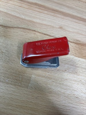 Vintage Clix paper punch made by N.E. Paper Punch Co., Natick, Mass