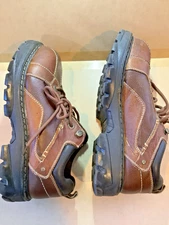 GBX Brown Leather Shoes Mens 12 Mojo II/2 Work Lug Sole. Steel/composite Toe