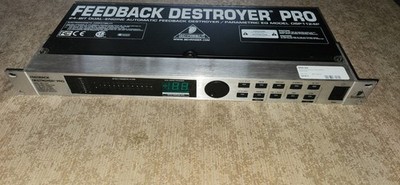 Behringer Feedback Destroyer Pro 24 Bit Dual Engine Parametric EQ Model DSP1124P