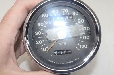 GENUINE Smiths 120MPH Speedometer SSM 5007/02A Triumph Norton BSA