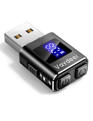 Vaydeer Metal Mini Mouse Jiggler, T5s Mover with Timer, LED Black 