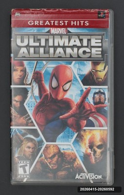 PSP Marvel Ultimate Alliance - Tested - CIB