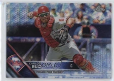 2016 Topps Chrome Blue Wave Refractor /75 Carlos Ruiz #71