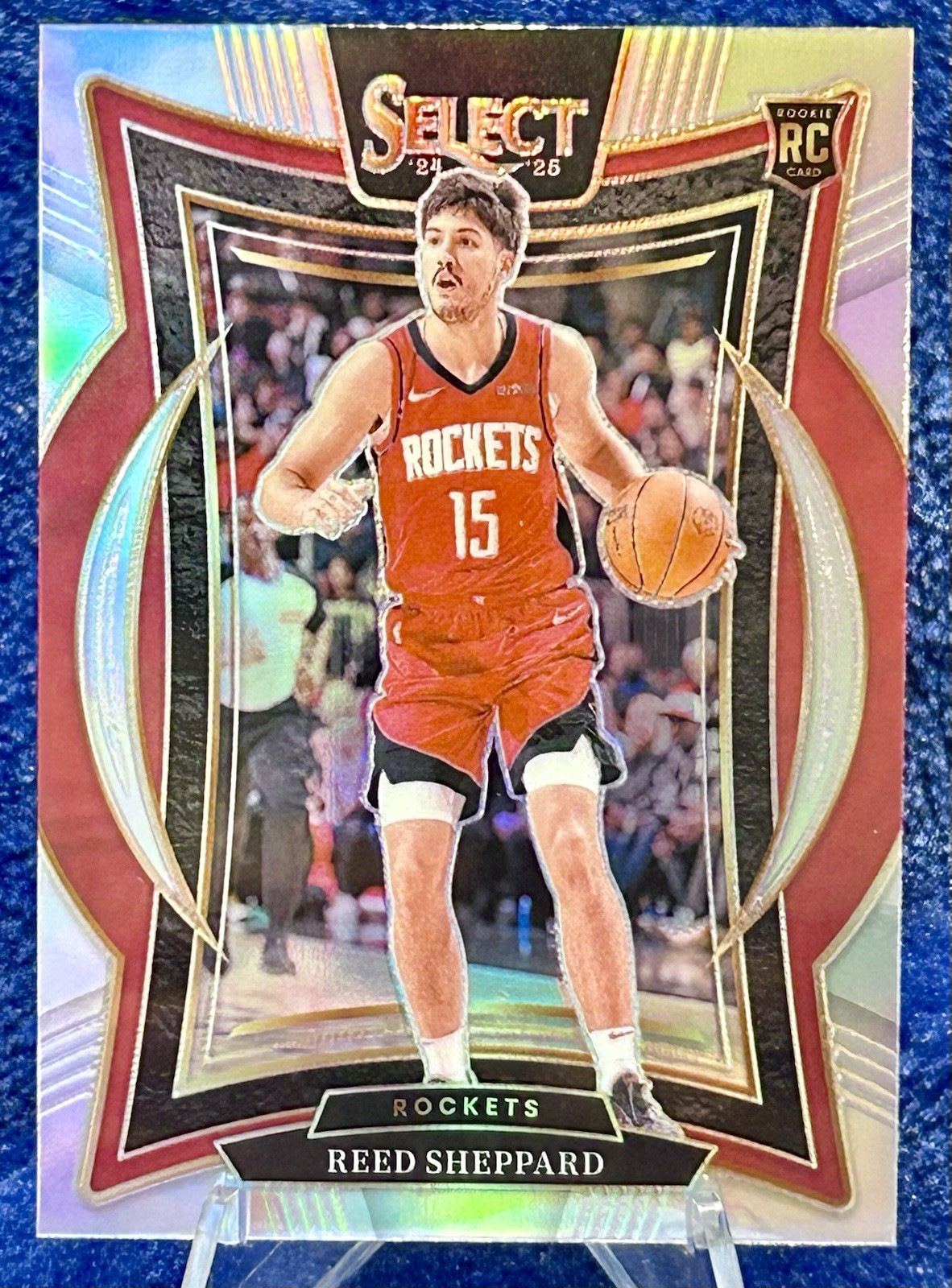 2024-25 Panini Select - Concourse Reed Sheppard #68 Silver Prizm (RC)