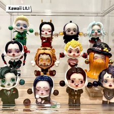 Skullpanda X The Addams Family Series Blind Box Confirmed Figure  Art Toy Gift