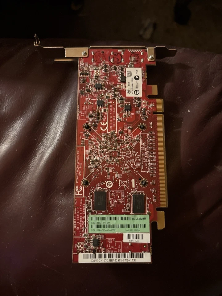 AMD Radeon HD 6450 512MB DDR3 PCIe Graphics Card DVI HDMI Full Height OEM - Image 3 of 4