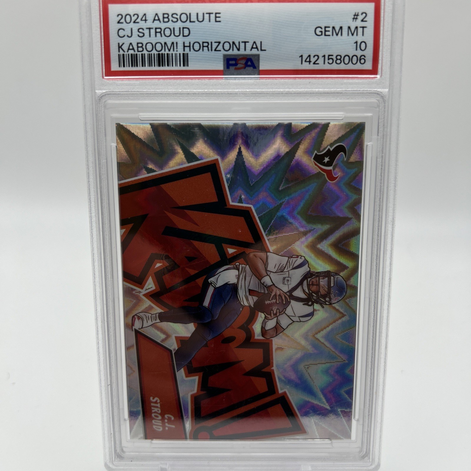 2024 Panini Absolute - Kaboom! Horizontal C.J. Stroud #2
