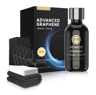 20H Advanced Graphene Ceramic Coating for Cars, Ceramic Car Auto Detailing kit (