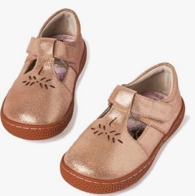 Livie & Luca Prim Classic T-Strap Mary Jane Shoes Girls Size 12 Rose Gold 
