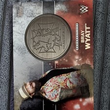 Topps 2016 Topps WWE Bray Wyatt Medallion Insert #24 Serial Numbered /25