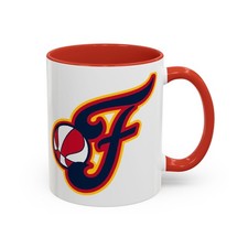 Indiana Fever Accent Coffee Mug (11, 15oz)