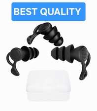 Reusable Silicone Ear Plugs Noise Cancelling Earplugs Protector Study Sleep Swim