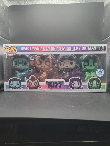 Funko Pop Rocks Kiss Color Spotlight 4 Pack Funko Shop
