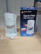 Vintage Black & Decker DCM5 Cup at a Time Drip Coffee Maker One Cup 80s Open Box