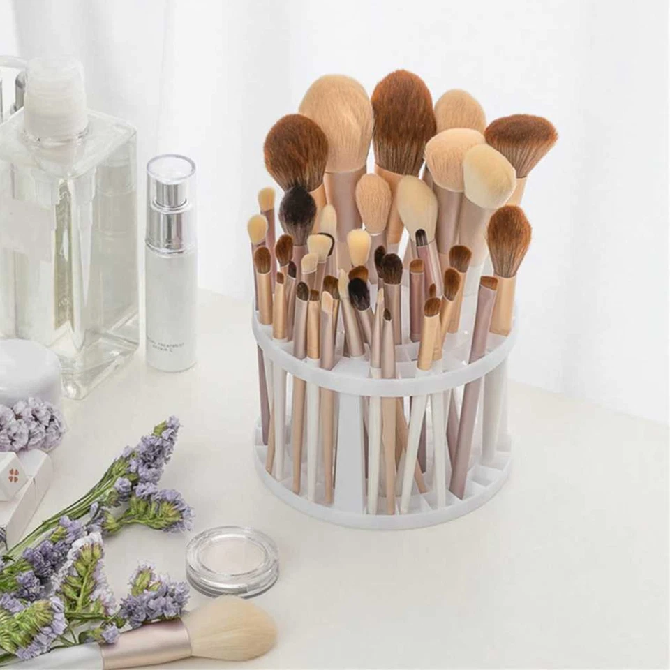 Organizzatore Trucchi Cosmetici Porta Pennelli e Matite Make Up Box Organizer Dm - Immagine 2 di 4