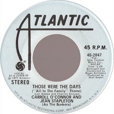 Carroll O'Connor - Those Were The Days (