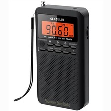 Rd218 Shortwave Radio Fm/am/sw Band Transistor Powered By Aa Batteries With Key