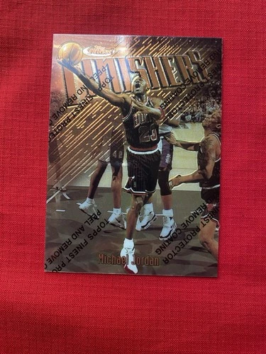 1997-1998 Topps Finest Michael Jordan #39 W/coating