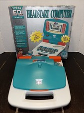 RARE Vintage 1997 Tiger ED Headstart Computer With Box Learning Ages 5-8