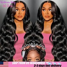 2025 Glueless Wig Human Hair Wig Hd Lace Wigs Body Wave Frontal Wig Pre-Cut Lace