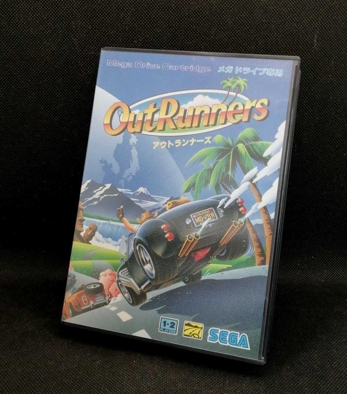SEGA OutRunners Mega Drive Software