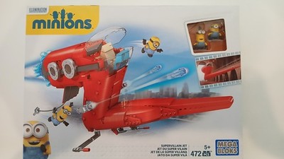 Mega Bloks Minions Supervillain Jet Building toy - BRAND NEW IN BOX