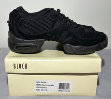 BLOCH DANCE SNEAKERS BLACK SIZE 11.5