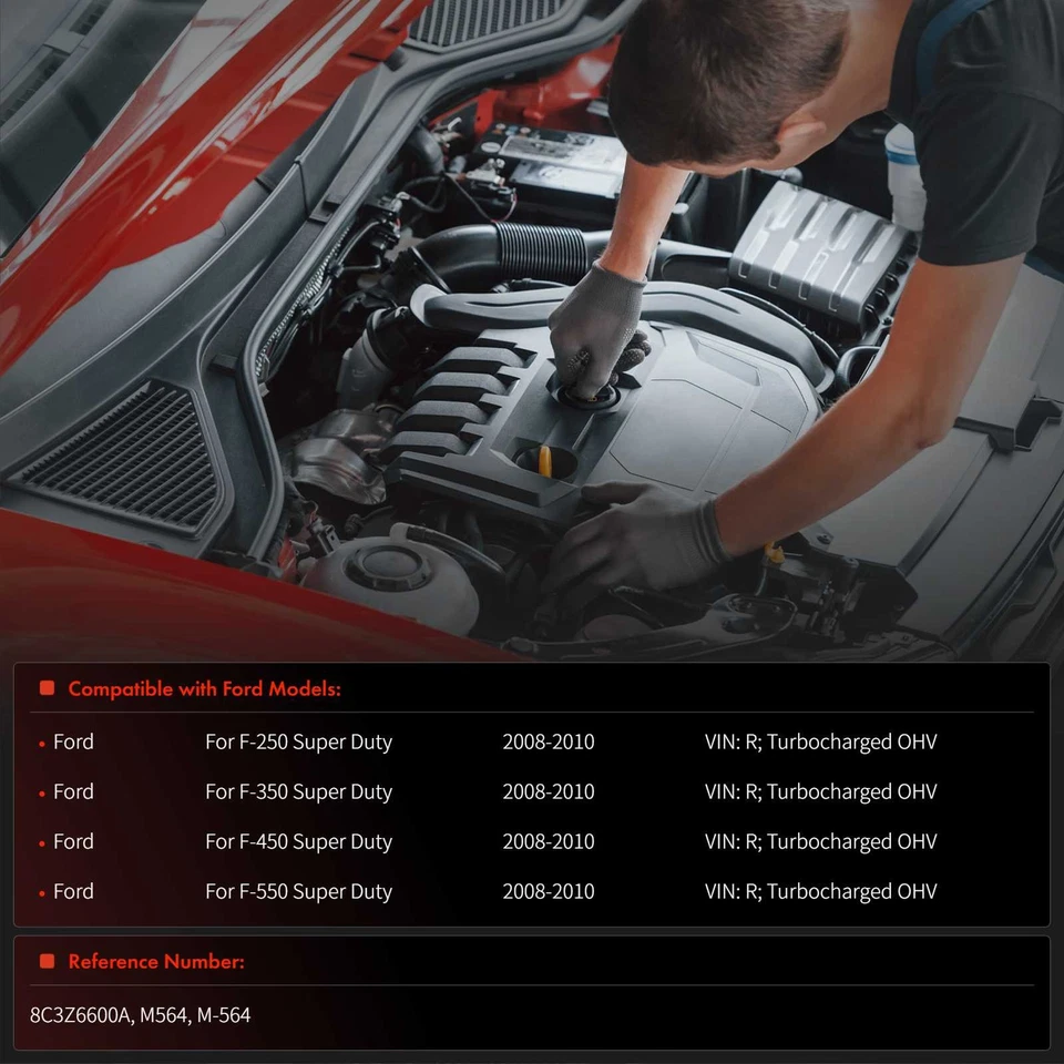 Engine Oil Pump for Ford F-250 Super Duty F-350 Super Duty 08-10 Turbocharged - Image 2 of 4