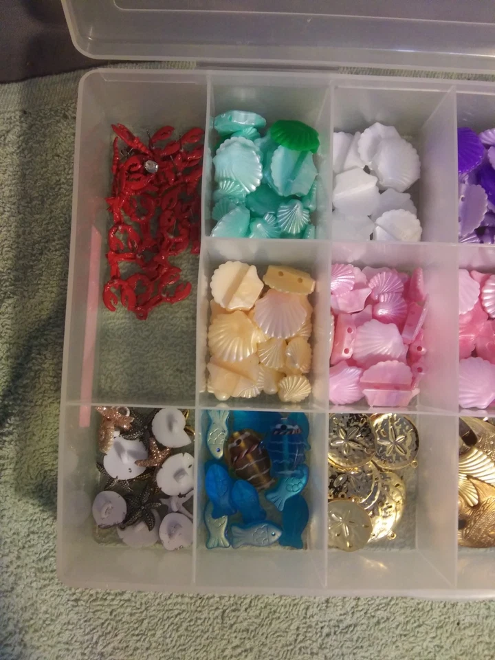 Подвеска подвеска ювелирных изделий ремесел лот морской - Изображение 3 из 4