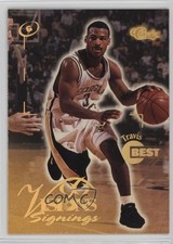 1996 Classic Visions Signings Travis Best #27 3c7
