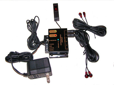 Universal Remote Control IR Repeater Extender Hidden System Audio / Video Contro