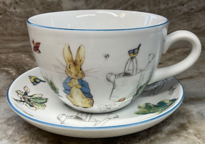 Peter Rabbit Cup And Saucer Set. The World Of Beatrix Potter. 14