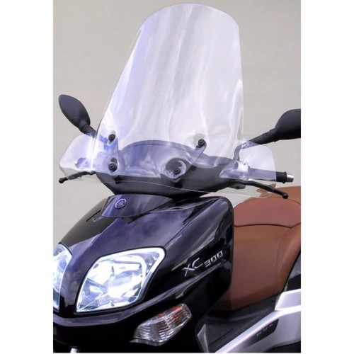 F.Fabbri Transparent Windscreen For Yamaha 300 Versity 2003-2006 – EXCLUSIVE Model, Clear Protection