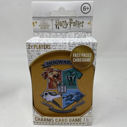 Harry Potter Trivia & Charms Card Game Bundle Wizarding World Family Fun Game - Imagen 4 de 5