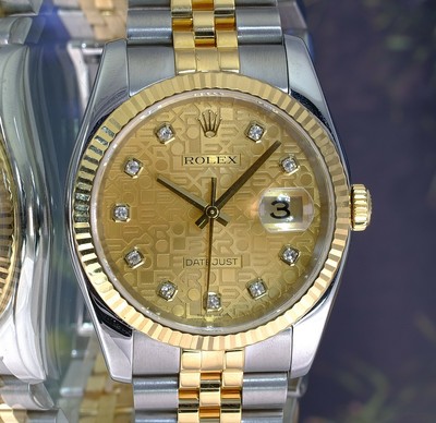 Rolex Datejust 36mm 18K /Steel Factory 