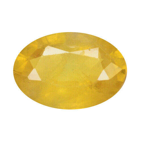 PIEDRA PRECIOSA DE ZAFIRO AMARILLO NATURAL CLIMATIZADA 1,09 quilates - Imagen 1 de 6