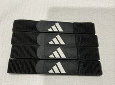 New Adidas Unisex Soccer Shin Guard Strap, Black, ONE SIZE