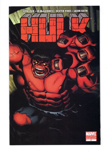 HULK #2 (2008) 2ND PRINT - 1ST FULL APP RED HULK HTF NICE NM RANGE - SEE SCANS
