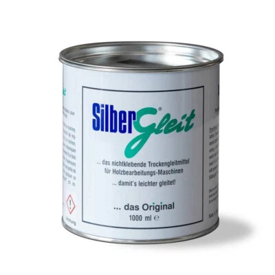 MARKENLOS Original Silbergleit Gleitmittel Holzgleitmittel 1000 ml für Holz auf Metall