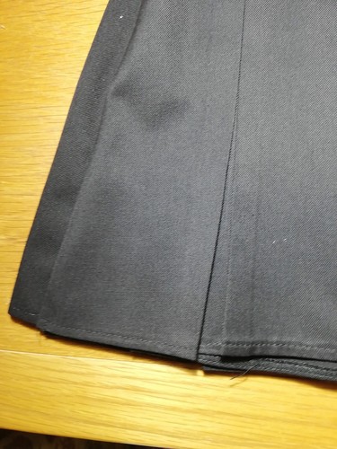 Girls School Skirt Black 2 Pack Pleated Age 4/5 Yrs Adjustable Waist George New - Picture 5 of 8