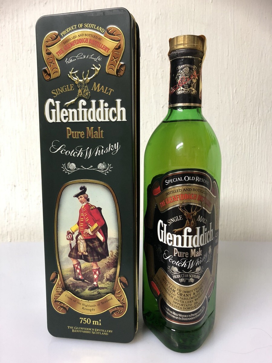 Glenfiddich Pure Single Malt Scotch Whisky 75cl 43% Vol Vintage