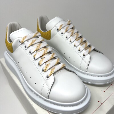 パンプス MACACH SHOES (BC25S101995CRP011 WHITE) Alexander McQueen Womens Oversized Knit Sneakers (White