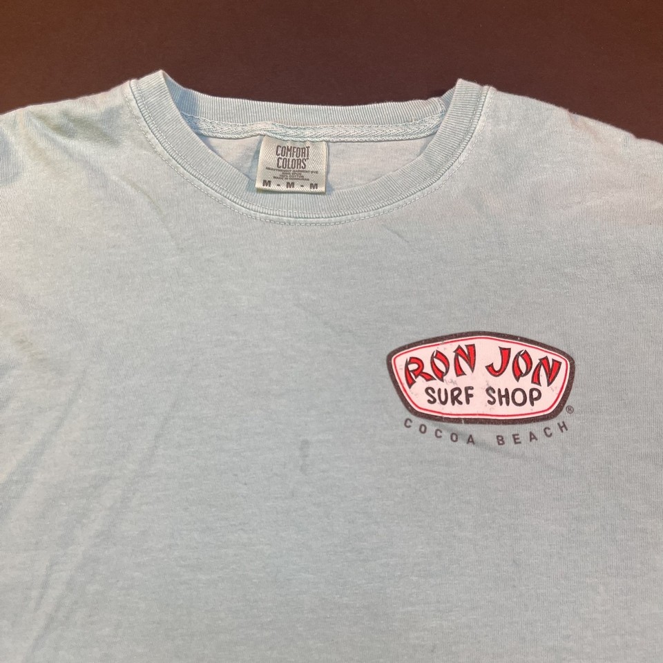 RON JON SURF SHOP COCOA BEACH FLORIDA Comfort Colors T SHIRT Mens M