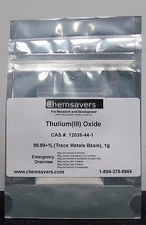 Thulium(III) Oxide, 99.99+% (Trace Metals Basis), 1g