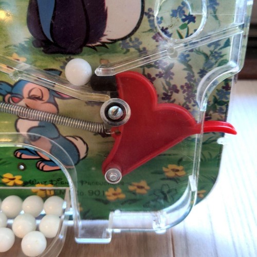 YONEZAWA DISNEY Pachinko 13.0×8.7inch Pinball Machine Game Toys Tested Works FS - Picture 5 of 7