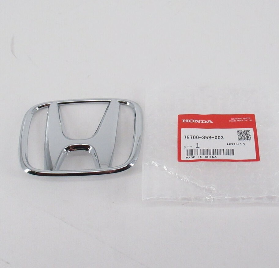 Genuine OEM Honda 75700-S5B-003 Front Grille Emblem 03-08 Civic 07