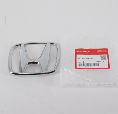 Genuine OEM Honda 75700-S5B-003 Front Grille Emblem 03-08